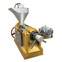 Presse à huile industrielle automatique ZS-95 pour huiles de soja, d'olive, de sésame et de noix - Pressage à froid et à chaud, capacité de 200 kg/h