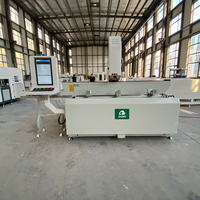 Machine de perçage et de fraisage CNC à servomoteurs OUWO pour la fabrication de profilés de fenêtres, de portes et de murs rideaux en aluminium
