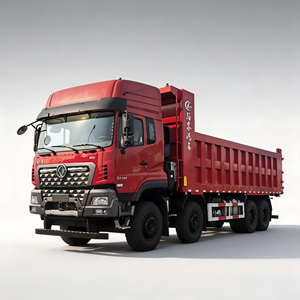 Camión Volquete Dongfeng 8x4 de 12 Ruedas, 40-50 Toneladas, con Elevación Hidráulica en Forma de U, en Venta - Product Image 1
