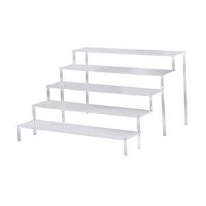 Cửa hàng trang trí đám cưới Nước hoa đa tầng <span class=keywords><strong>Acrylic</strong></span> bước hiển thị giá truy cập đứng - Product Image 5