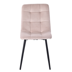 <span class=keywords><strong>Sedia</strong></span> da Pranzo in Velluto <span class=keywords><strong>con</strong></span> <span class=keywords><strong>Gambe</strong></span> in Metallo, Elegante e Moderna, Personalizzabile per Ristoranti e Casa, Set di Lusso <span class=keywords><strong>con</strong></span> Cuscino, Campione Gratuito - Product Image 2