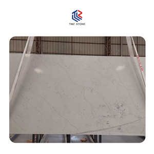 Tmz Đá Chất lượng cao 4002 đại dương Carrara nhân tạo <span class=keywords><strong>Quartz</strong></span> <span class=keywords><strong>slab</strong></span> cho khách sạn hiện đại trang trí bảng Tops ODM/OEM - Product Image 5