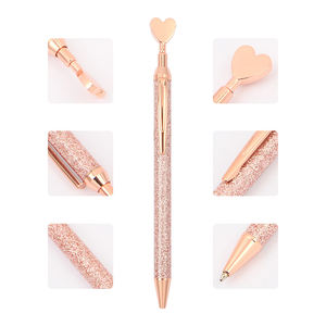 Bolígrafo Metálico Promocional con Diseño de Corazón y Logotipo Personalizado para Regalo - Product Image 6