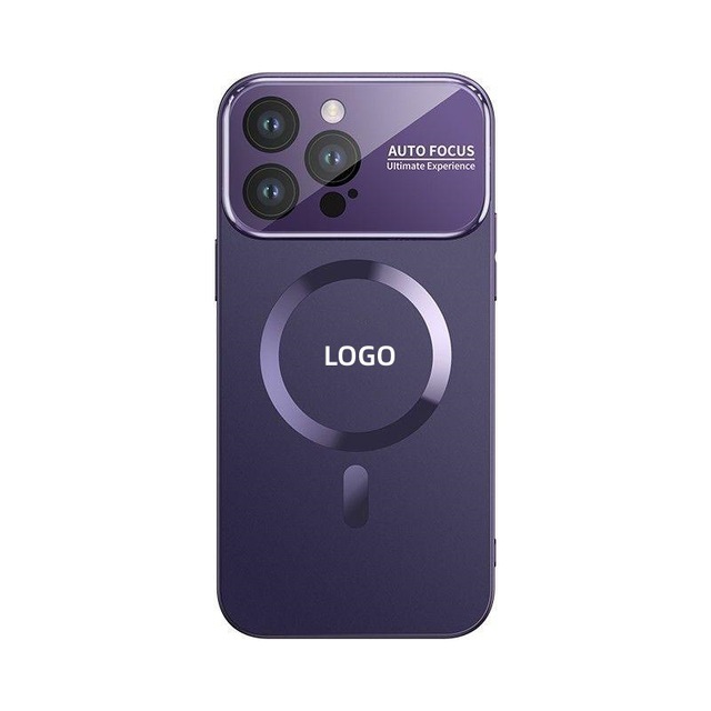 High Quality Frosted Magnetic Phone Case for Iphone 15 13 14 Pro 11 TPU + PC Phone Case for Wireless Charging Wholesale