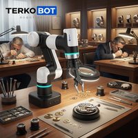 Brazo Robótico Humanoide Magician E6, Cobot de Escritorio de 6 Ejes, Repetibilidad de 0.1 mm, Robot de Precisión para Ensamblaje Electrónico 3C, Recogida y Colocación