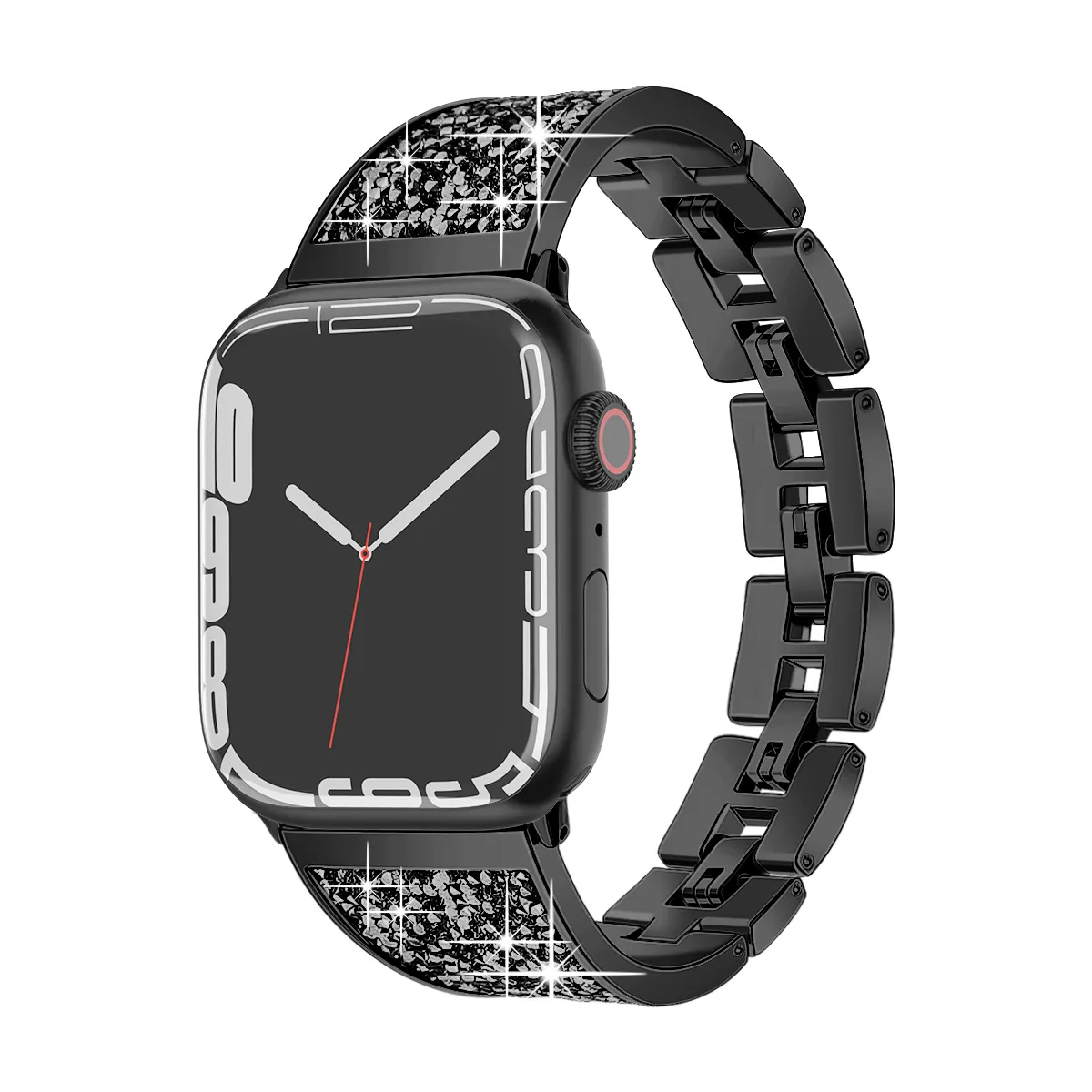 2023 De Nieuwste Versie Van De Bandband Is Aangepast Aan Het Apple Watch Elegante Luxe, Roestvrijstalen Oem