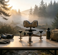 Support de tir professionnel pour sniper avec cadre en aluminium réglable pour les jeux de tir en plein air