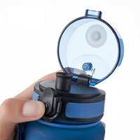 Offre Spéciale – Bouteille d'eau réutilisable et durable de grande capacité (500/600/1000 ml) sans BPA, avec messages de motivation, idéale pour la salle de sport et les activités de plein air