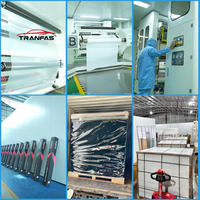 Película Protectora de Pintura para Carrocería de Automóvil Transparente con Recubrimiento Nano TPU Brillante de 8.5mil 1.52*15m, Transparente, Antiamarilleo, Autoregenerable y Antiarañazos