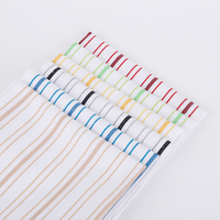 Essuie-tout de cuisine en coton rayé multicolore, absorbant, réutilisable, sans peluches, pour le nettoyage, le séchage de la vaisselle et l'usage domestique