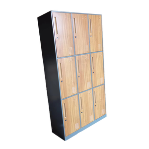 Gabinete Metálico de Acero para Almacenamiento, Mueble Archivador con 9 Puertas, para Oficina, Hogar o Taller, Venta al Por Mayor de Fábrica, OEM y ODM, Precio Bajo - Product Image 2