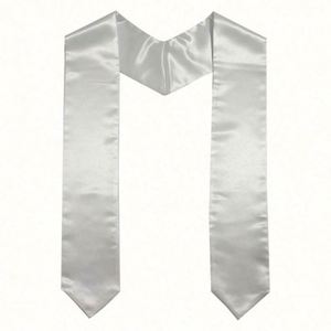 Écharpe de graduation personnalisée en satin à porter autour du cou, vente en gros d'usine, produit phare - Product Image 3