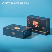 Boîte cadeau en carton personnalisée avec logo imprimé, tiroir coulissant pour cosmétiques, parfums, huiles essentielles, avec doublure en éponge