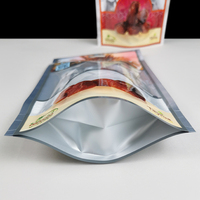 Emballage étanche aux dates personnalisées avec impression Pochette debout sacs refermables en mylar zip-lock Sacs en plastique pour fruits secs Doypack