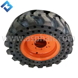 High Quality 10-16.5 Wheel Soild Tyre For Ghel Bobcats Sweeper
