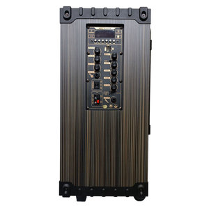 12" 80W Bluetooth Portable <b>Speaker</b> With SD <b>USB</b> Rechargeable Trolley For Outdoor Events - Product Image 3