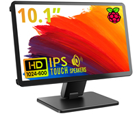 Raspberry Pi Monitor 10.1 Inch Touch Portable Monitor with Type-C HDMI for Laptop Extended Screen LCD Monitor