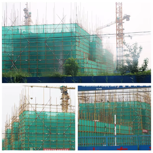 Malla Protectora de Andamios de Construcción de HDPE, Malla de Sombra Densa Multicolor, Servicio de Corte y Moldeo, Modelo Baifuguan 100-1 - Product Image 2