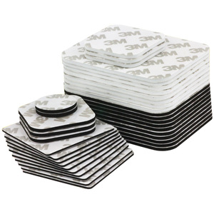 Nhà máy tùy chỉnh cho 3 dính hai mặt bọt Sticker Pad Băng vuông hoặc hình chữ nhật die-cắt cho các ứng dụng tùy chỉnh - Product Image 1