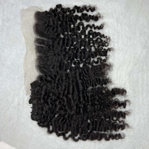 Lots de Cheveux Humains 100% Vierges Vietnamiens Bouclés Style Birman, Boucles Naturelles Douces et Volumineuses, Double Trame Faite à la Machine, Longue Durée, Effet Fumi Profond - Product Image 1
