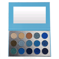 Grosir Eyeshadow OEM/ODM 15 warna eyeshadow glitter palet eyesahdow kustom vegan kosmetik