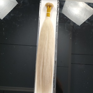 Extensiones de Cabello de Queratina Italiana con Punta Plana en U al por Mayor, Cabello Ruso Premium de Doble Trama con Punta Plana en U, Cabello Humano de Lujo con Punta I - Product Image 2