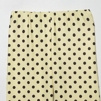 PB&ZA Femme 2026 Nouvelle Collection Été – Pantalon Chic et Tendance à Pois, Coupe Droite Décontractée, Taille Moyenne, Longueur Mi-Mollet