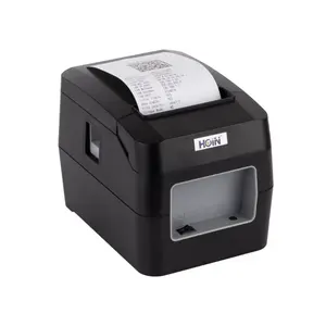 Nieuwe Usb Bt Auto Cutter Mini Thermische Ticket Printer 80Mm Bon Printer Pos Machine Printer Hop-e803