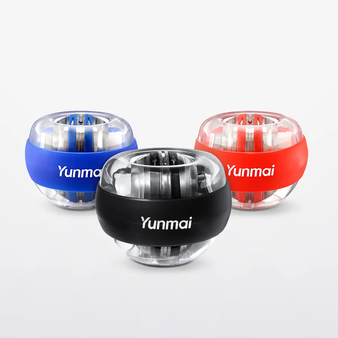 Xiaomi Anti-stress Wrist Trainer LED Gyro Ball Essential Spinner Gyro Forearm Exerciser Gyro Ball