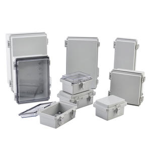 300x200 130 ABS עמיד למים פרויקט פלסטיק הצונף תיבת ip67 אבזם פלדה נירוסטה עם צלחת הרכבה וסוגר - Product Image 5