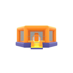 Castillo inflable con tobogán para niños, adecuado para fiestas en <span class=keywords><strong>el</strong></span> patio trasero y reuniones familiares y otras actividades - Product Image 1