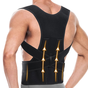 Meilleure vente Hommes Femmes Réglable Néoprène <span class=keywords><strong>4</strong></span> Stays <span class=keywords><strong>Back</strong></span> Straighten Support Corrector De Postura Shoulder Brace Posture Corrector - Product Image 2