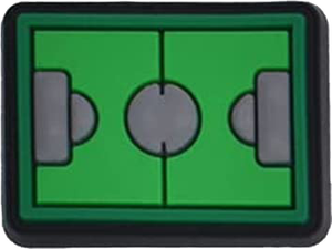 Vente en gros de breloques pour sabots croc sur le thème de la <span class=keywords><strong>Coupe</strong></span> <span class=keywords><strong>du</strong></span> <span class=keywords><strong>monde</strong></span> de football breloques pour chaussures personnalisées en PVC pour terrain de football - Product Image 4