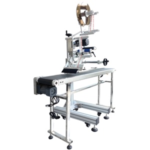 SL-150 SHENGLONG Máy Dán Nhãn Bề Mặt Phẳng Tự Động Cho Tất Cả Các Nhãn Có Thể In Ngày Và Số Lô Trên Nhãn - Product Image 2