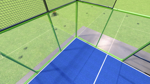 Venta al por mayor: Cancha de pádel con pilar de vidrio para la mejor vista del espectador 2026, Cancha de pádel panorámica Phuoc Thinh, Instalación premium de pádel - Product Image 4