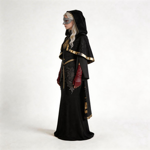 Disfraz de Dark Souls Fire Keeper, traje de cosplay negro y dorado, disfraz de juego de anime, juego de rol de Halloween, conjunto completo para mujer adulta - Product Image 2