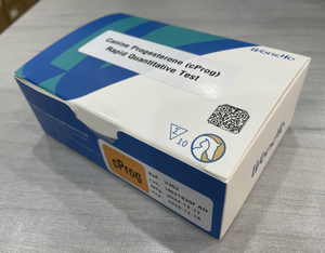 ชุดทดสอบโพรเจสเตอโรนในสุนัข Wondfo Fincare ชุดทดสอบสารเคมีสำหรับสัตว์ TSH HbA1c คอร์ติซอล CRP รุ่น YG-101 YG-102 ได้รับการรับรองมาตรฐาน CE - Product Image 1