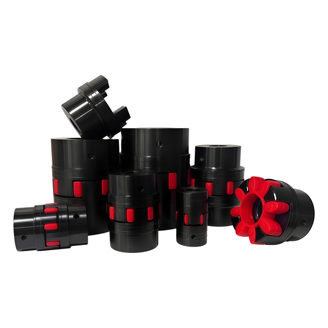 Rotex Jaw/Spider Structure Flexible Coupling 45# Carbon Steel SFS Brand 1 Year Warranty OEM Customization Factory Direct Sales