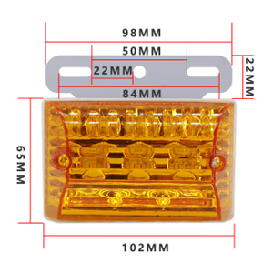 Camion personnalisé 12v 24v trafic <span class=keywords><strong>bleu</strong></span> <span class=keywords><strong>LED</strong></span> stroboscopique voyant d'avertissement côté LightTruck voiture d'urgence balise clignotante usine de feux - Product Image 6