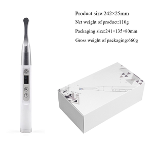 Lampe de photopolymérisation LED UV 2-en-1 rechargeable pour dentisterie, détection des caries dentaires, double usage - Product Image 4