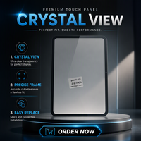 Cristal de Pantalla Táctil OCA para iPad Pro 11" 1.ª, 2.ª, 3.ª y 4.ª Generación, Reemplazo de Pantalla, Panel de Cristal Frontal con OCA Preinstalado, 100% Probado