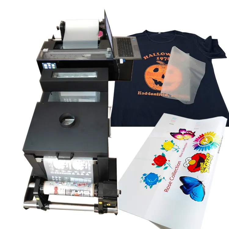 Wholesale high precision A3 dtf printer impresora DTF film ink jet printer with shake powder machine for DTF vinyl film