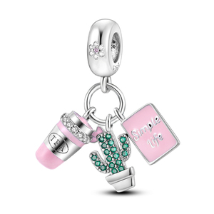 Colgantes <span class=keywords><strong>de</strong></span> la Serie Star Sky con Astronautas y Circonitas, Chapados en <span class=keywords><strong>Plata</strong></span>/Oro/Oro Rosa, para Hombres, Mujeres, Niños, Unisex, Uso Diario - Product Image 4
