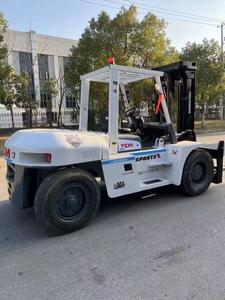 รถยก10ton TCM รถยกเครื่องยนต์ดีเซล10Ton ญี่ปุ่นแบบดั้งเดิมพร้อมยางคู่หน้าราคาดี - Product Image 2