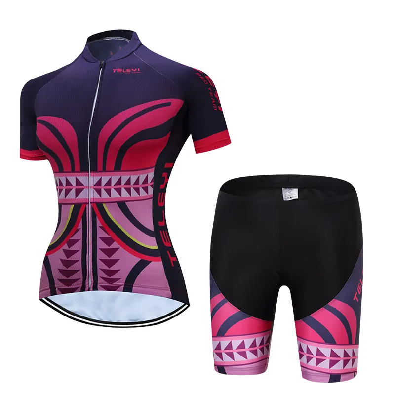 racing sport bicycle short cycling jersey bike uniform cycling bibset women jersey