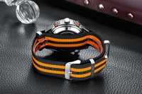 Nouvelle montre automatique mécanique PAULAREIS OM07 pour hommes 2026, bracelet en toile de nylon, étanche, lumineuse, multifonctionnelle