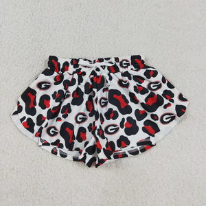 Shorts Deportivos para Niñas Pequeñas, Estampado de Leopardo, Shorts Casuales para Niños Pequeños, Shorts de Mariposa para Mamá e Hija - Product Image 2