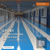 Peinture époxy brillante pour sols, carrelages, maison, résistante à l'usure, industrielle, pour carrelage domestique, garage, usine, béton