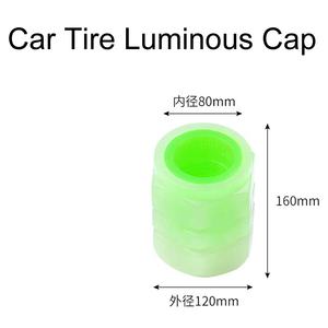 אופניים אור אופנוע שסתום אור צמיג מכונית כובע זוהר חשמלי רכב כיסוי זוהר לילה בטיחות אזהרת MTB אבזרים - Product Image 3