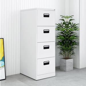 Modern <span class=keywords><strong>4</strong></span>-Drawer Metal armazenamento armário para Home Office School & Workshop - Product Image 1
